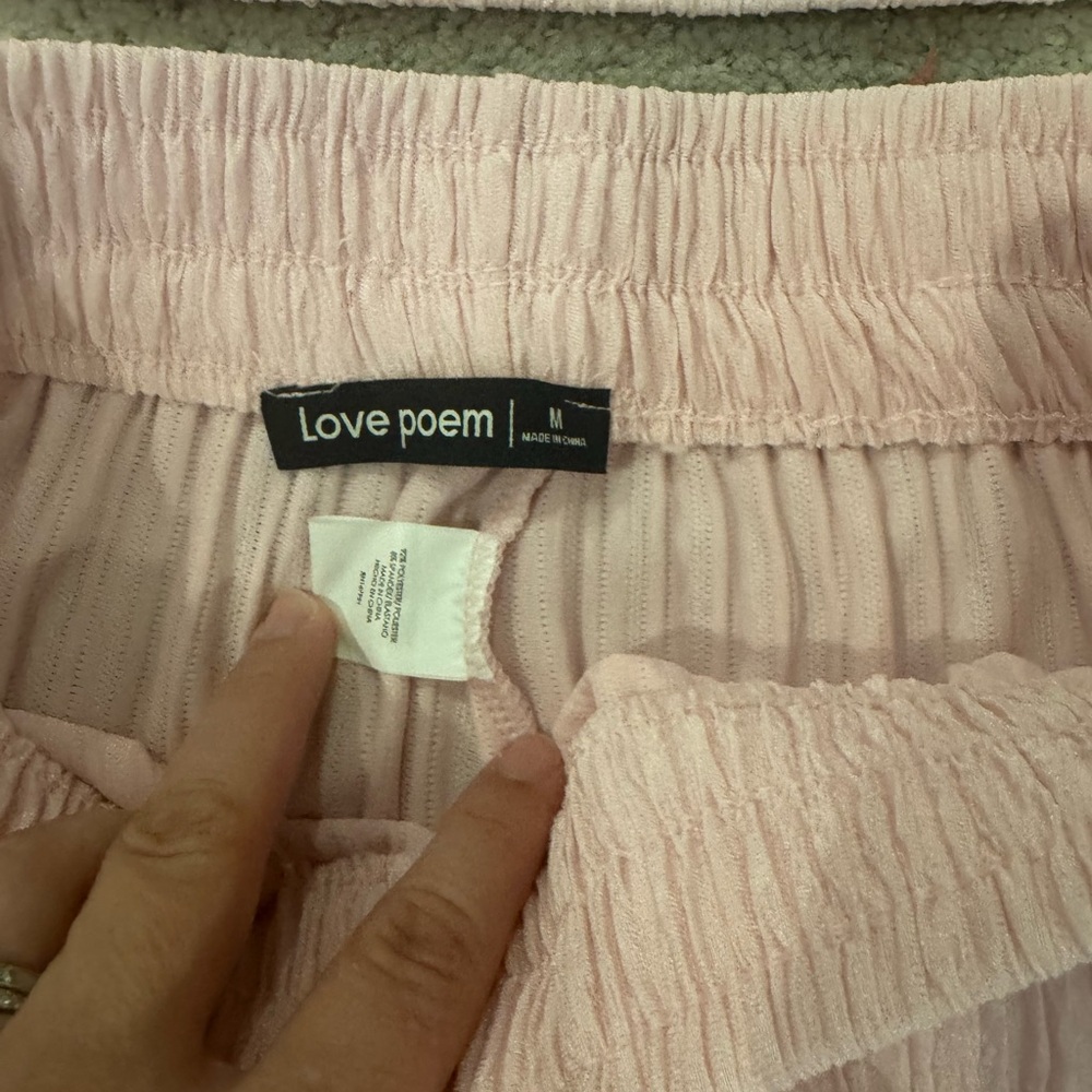 Pink Ribbed Two-Piece Set - Picture 4 of 10